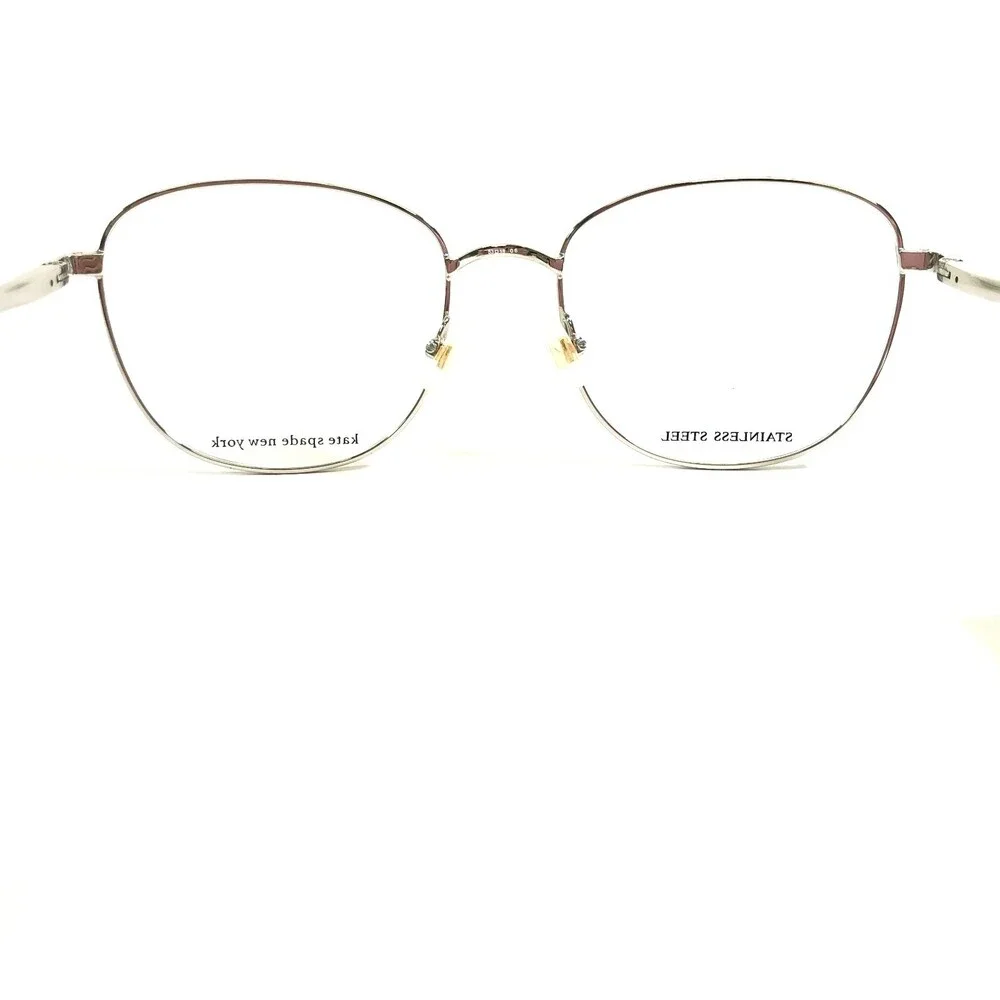 Kate Spade Eyeglasses Frames MAKENSIE B3V Silver Faint Violet Purple 53-18-140